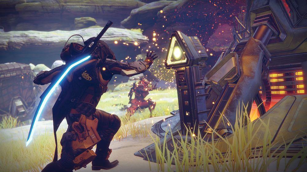 As in Gambit, you'll need to deposit Motes of Darkness you gather from enemies. You can only carry 10 at a time.